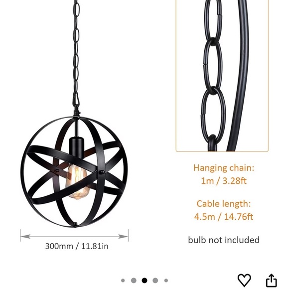 Black Modern Home Accent Lantern - Picture 2 of 7